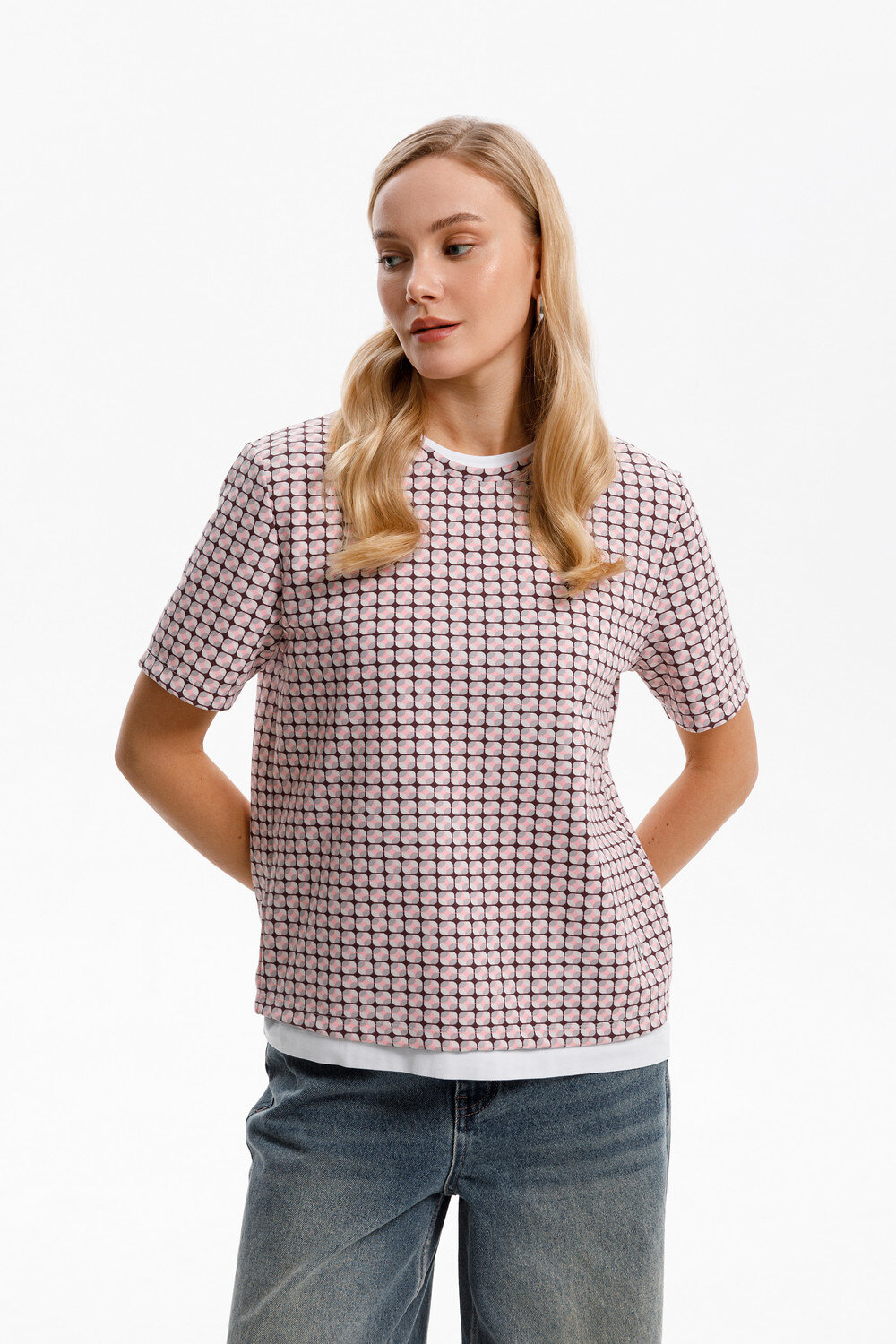 VERY NEAT Футболка 568686 ЕВТ 3231 розовый