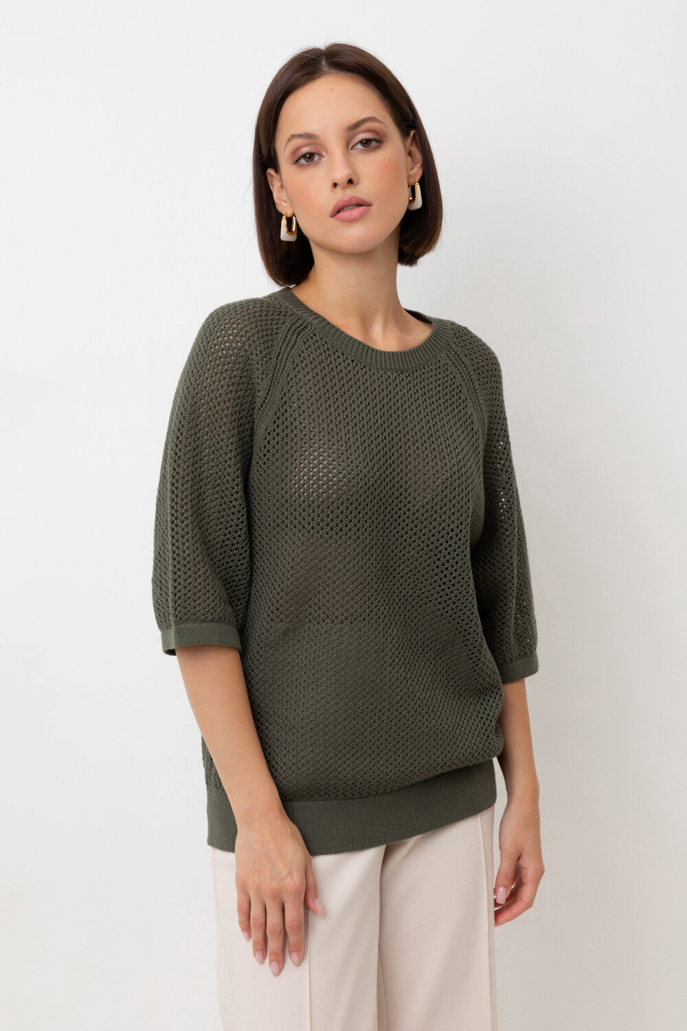 VERY NEAT Джемпер 568753 ЕВ 30207 зеленый