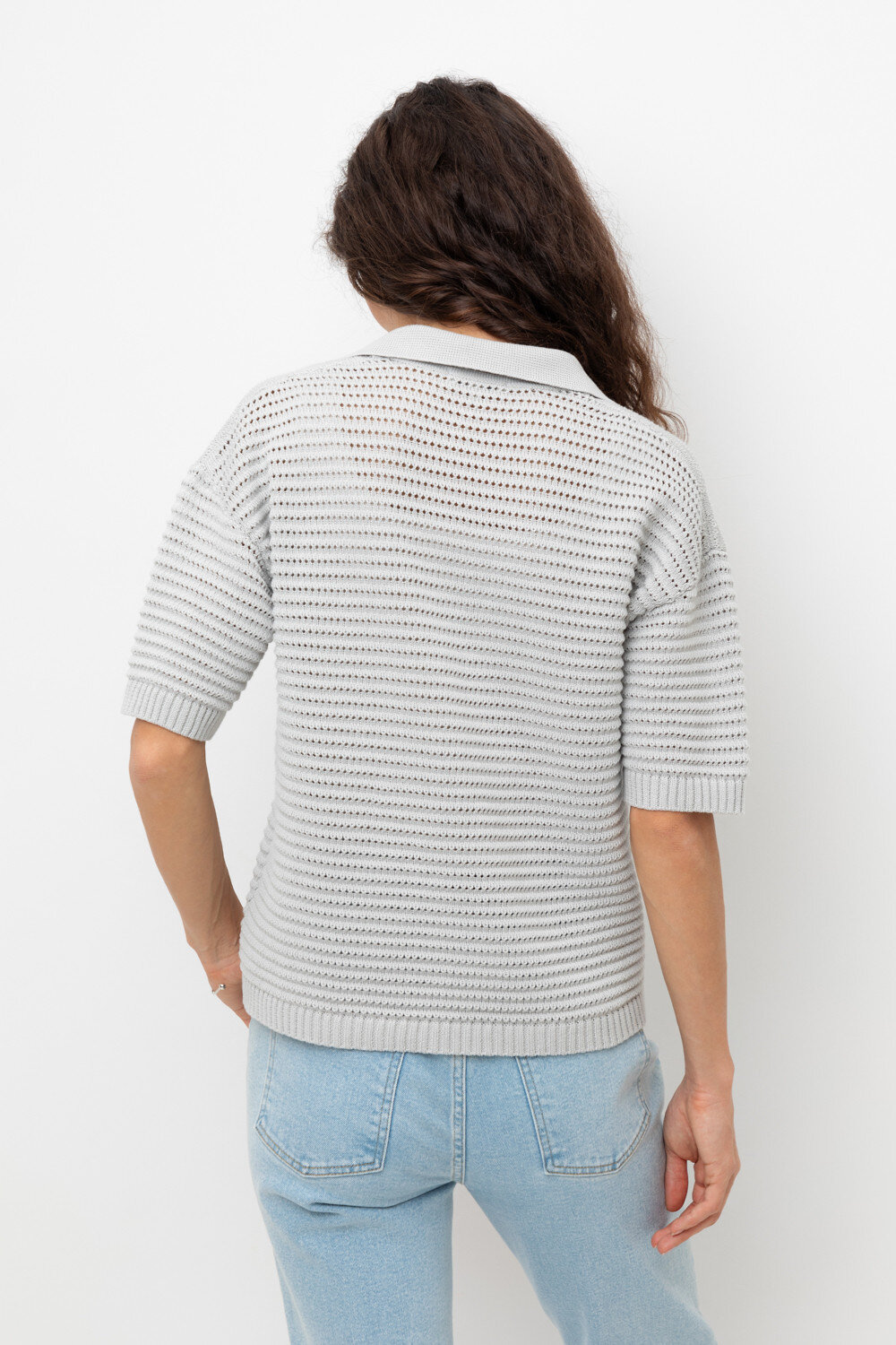 VERY NEAT Поло 568755 ЕВ 30202 светло-серый5