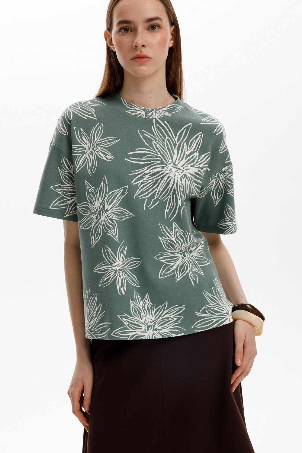 VERY NEAT Блуза 568760 ЕВТ 3317 зеленый