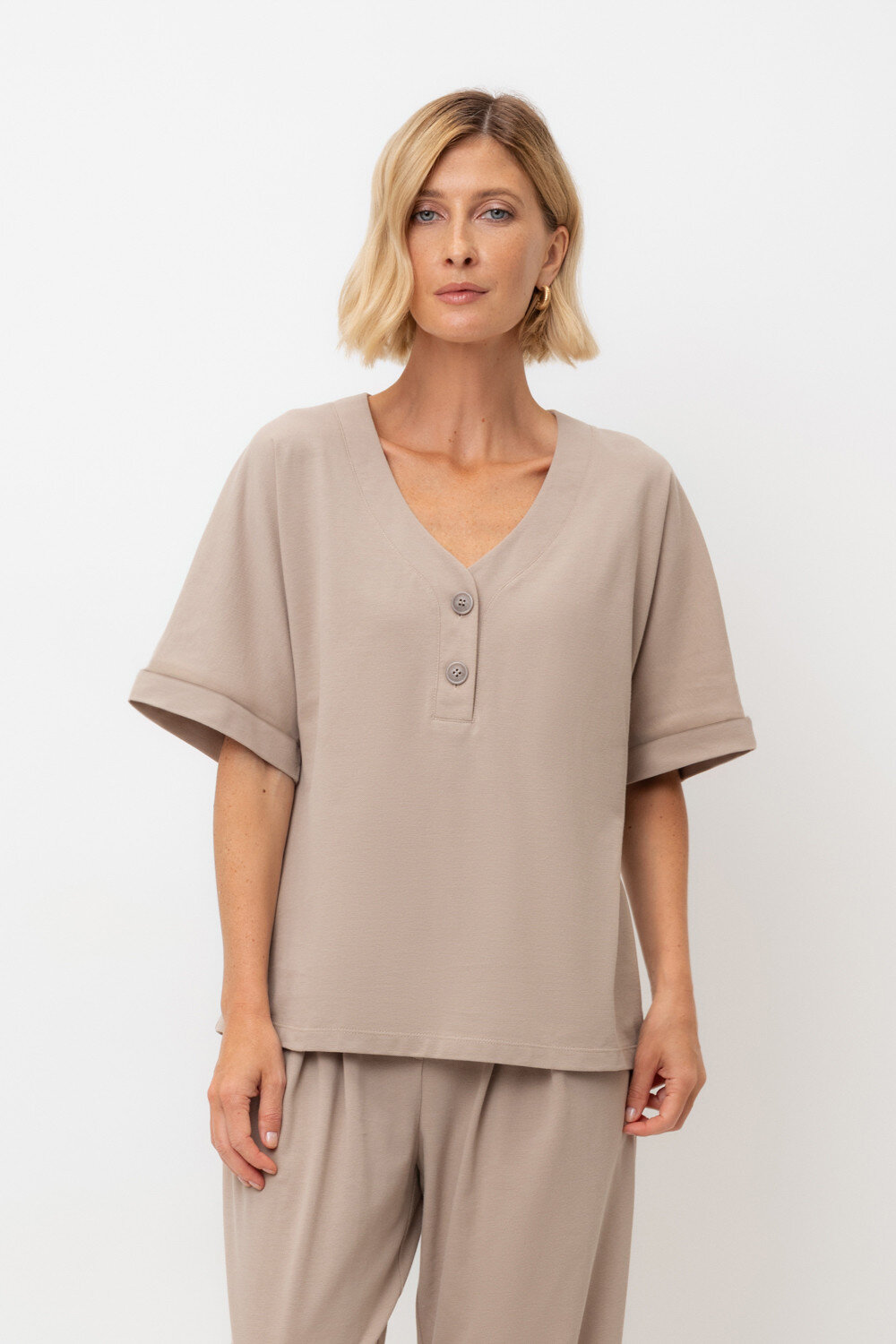VERY NEAT Блуза 568762 ЕВТ 3290 бежевый