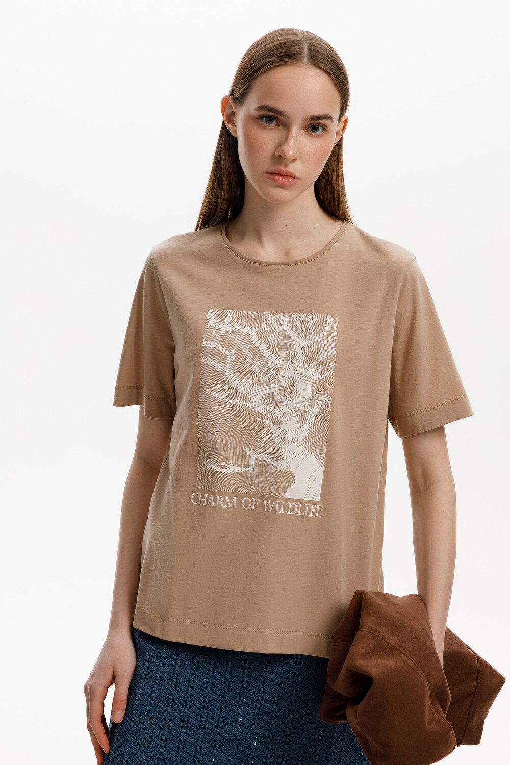 VERY NEAT Футболка 568764 ЕВТ 3289 бежевый