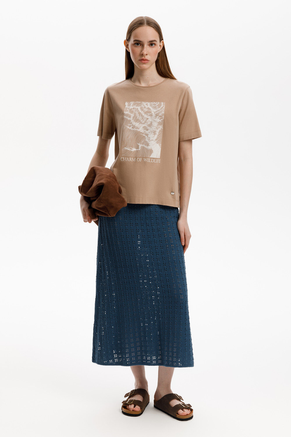 VERY NEAT Футболка 568764 ЕВТ 3289 бежевый