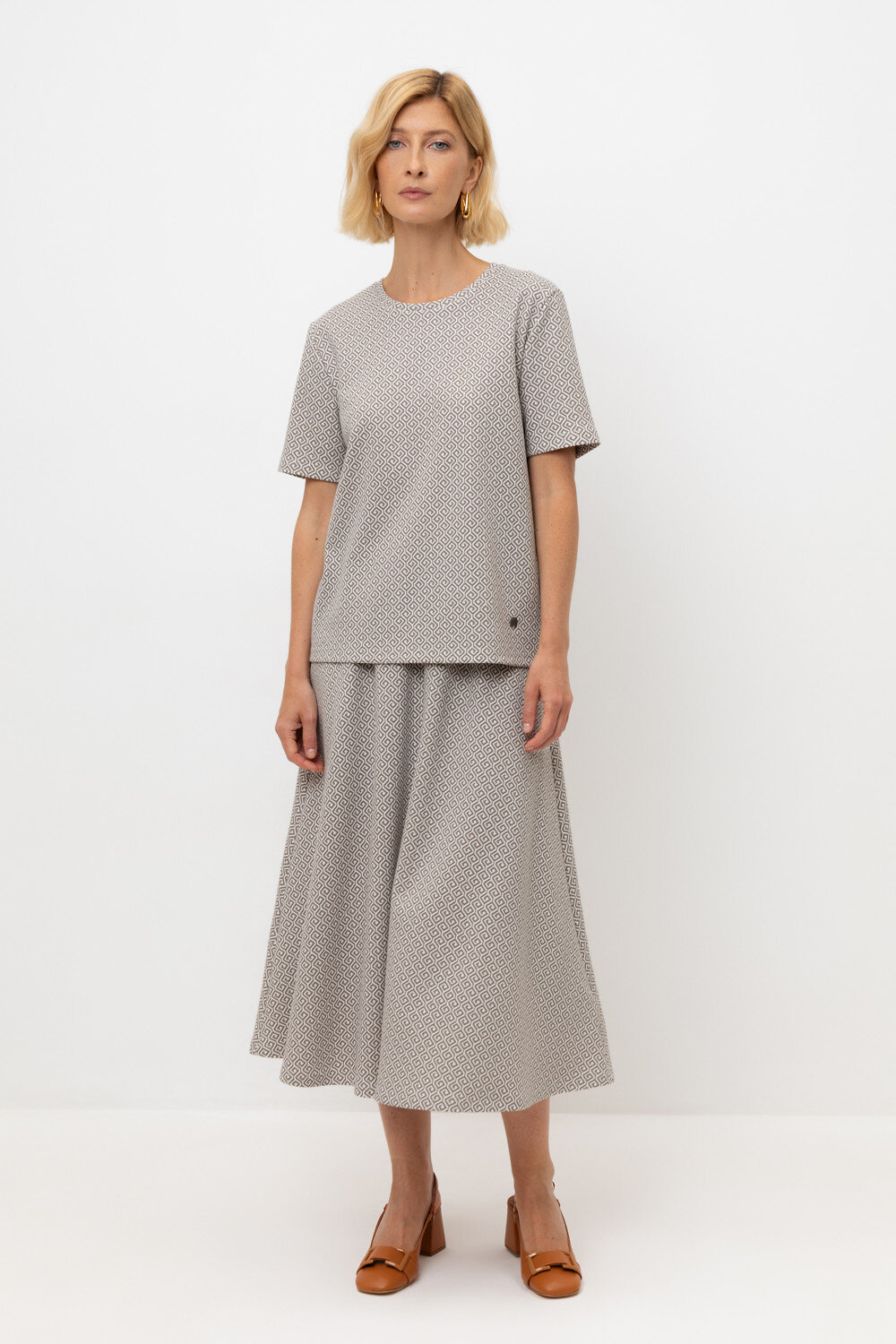 VERY NEAT Юбка 568782 ЕВТ 7029 светло-серый5