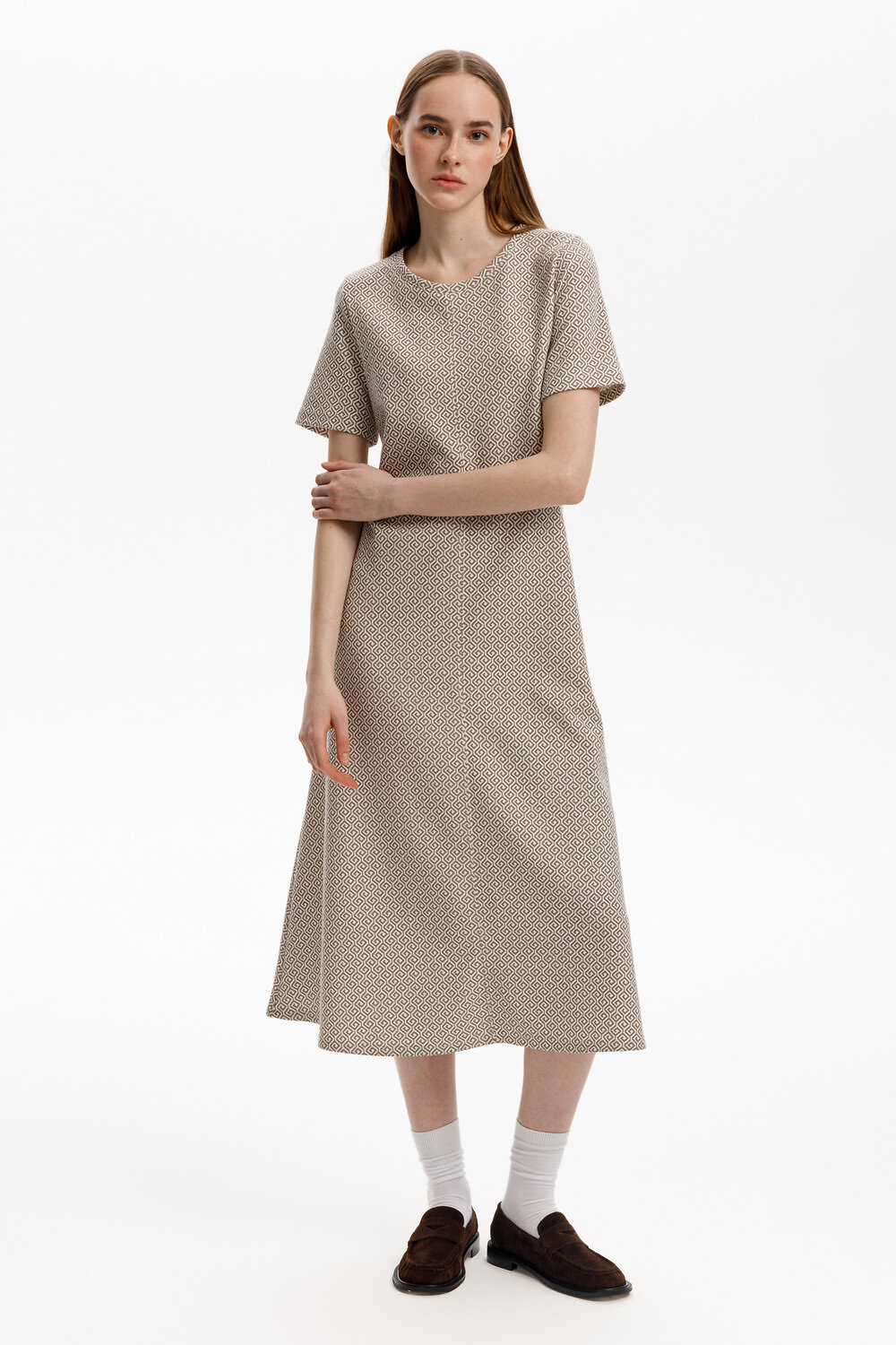 VERY NEAT Платье 568785 ЕВТ 5077 светло-серый5