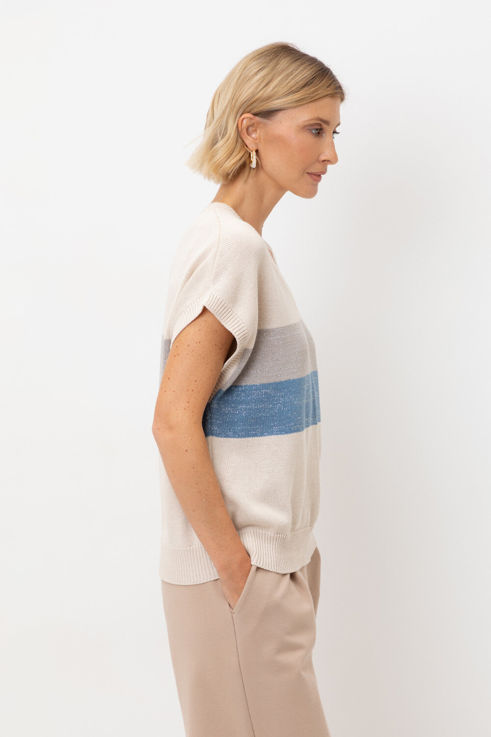 VERY NEAT Джемпер 568794 ЕВ 30213 светло-бежевый