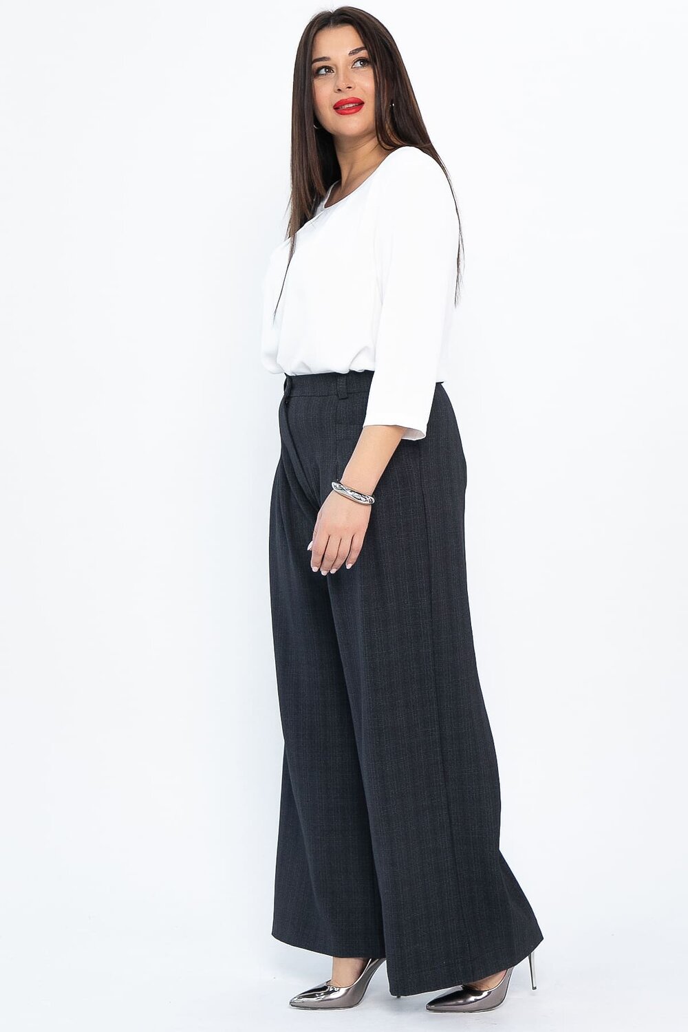 LT Collection Брюки 568802 Б14655-24М темно-серый