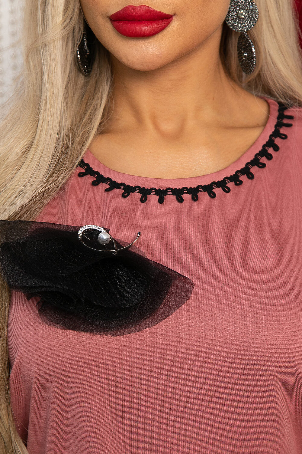 LT Collection Платье 568820 П14794-4М коралловый