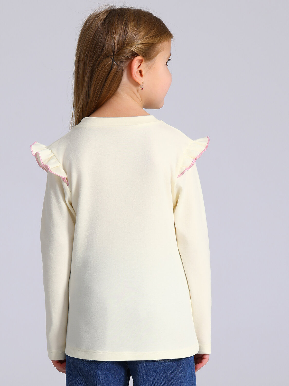 Апрель Лонгслив 568841 1ДДЛД4952067 сливки