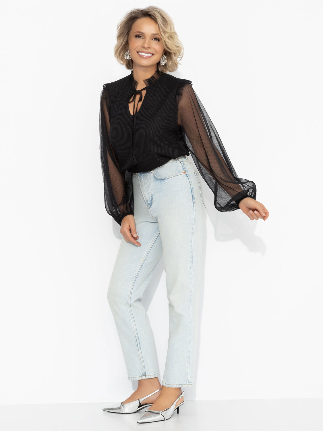 CHARUTTI Блуза 568856 12355 Черный