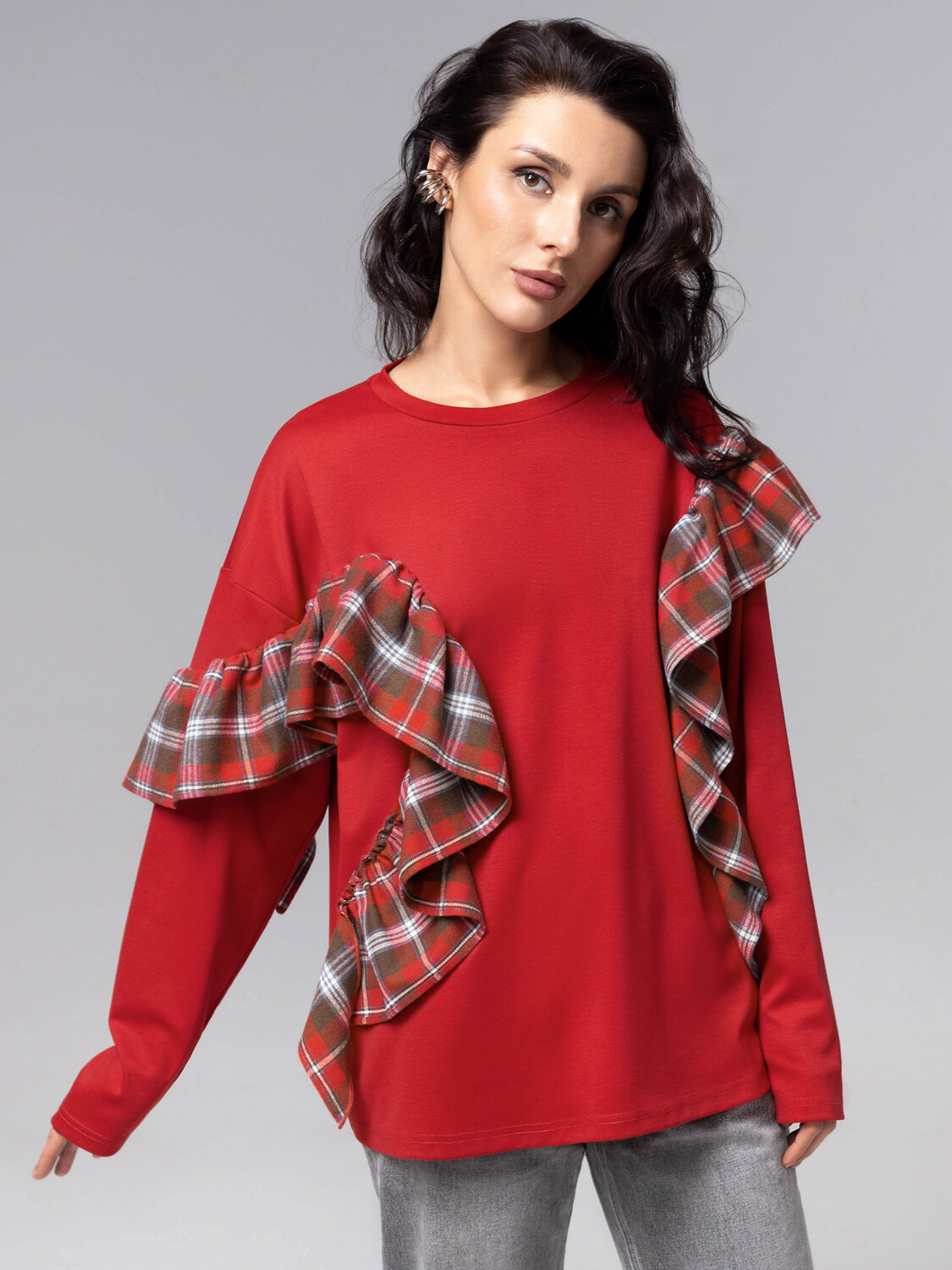 CHARUTTI Лонгслив 568858 12065 Красный