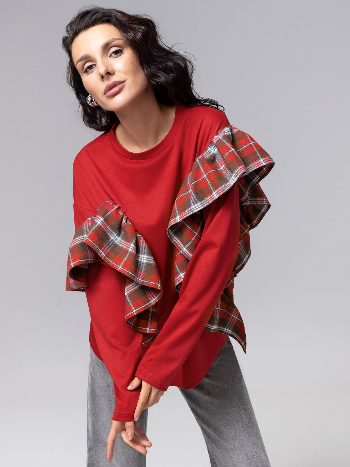 CHARUTTI Лонгслив 568858 12065 Красный