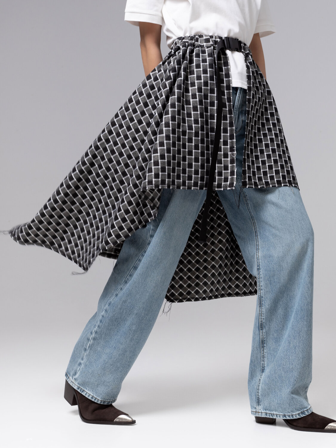 CHARUTTI Юбка 568860 12212 Серый