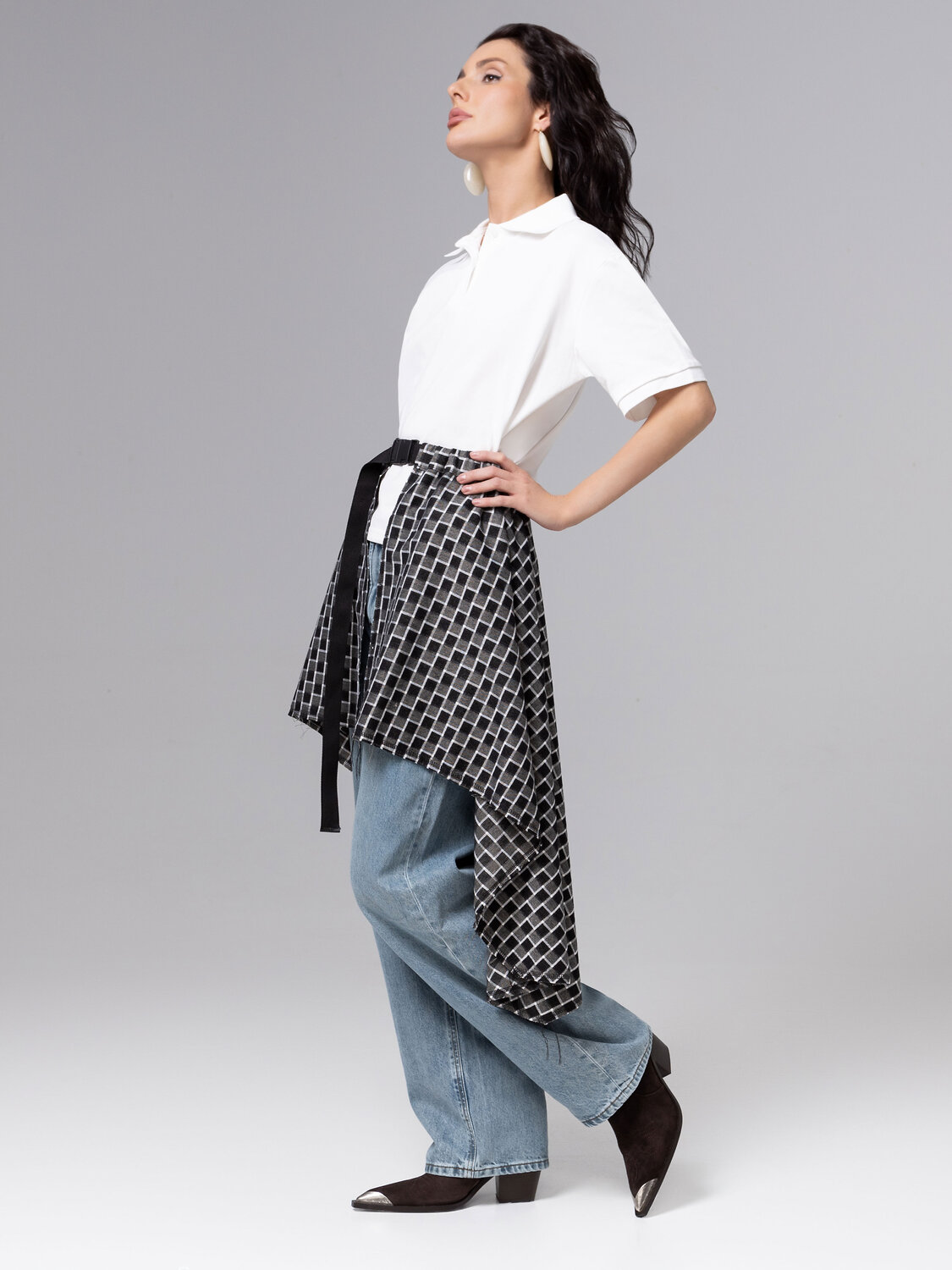 CHARUTTI Юбка 568860 12212 Серый