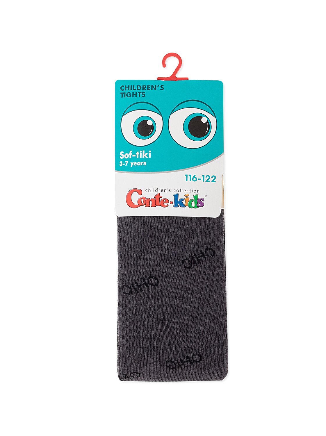 CONTE-KIDS Колготки 568935 SOF-TIKI 7С-38СП темно-серый