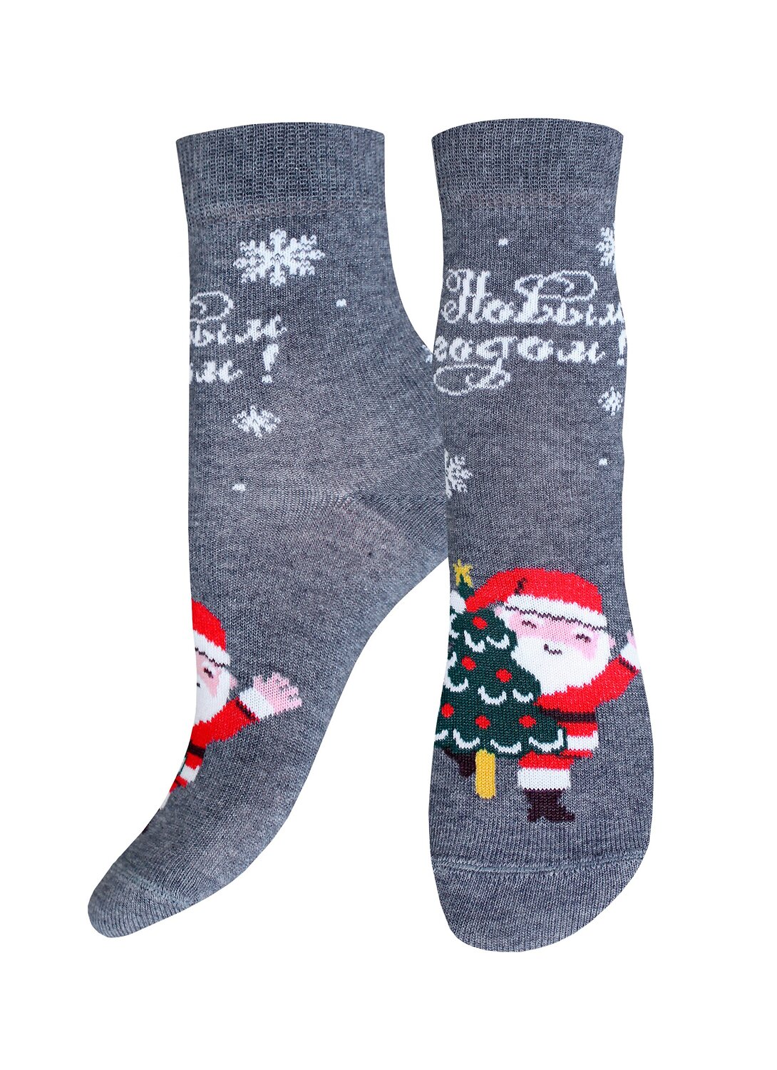 БРЕСТСКИЕ Носки 568967 3079 т.серый меланж