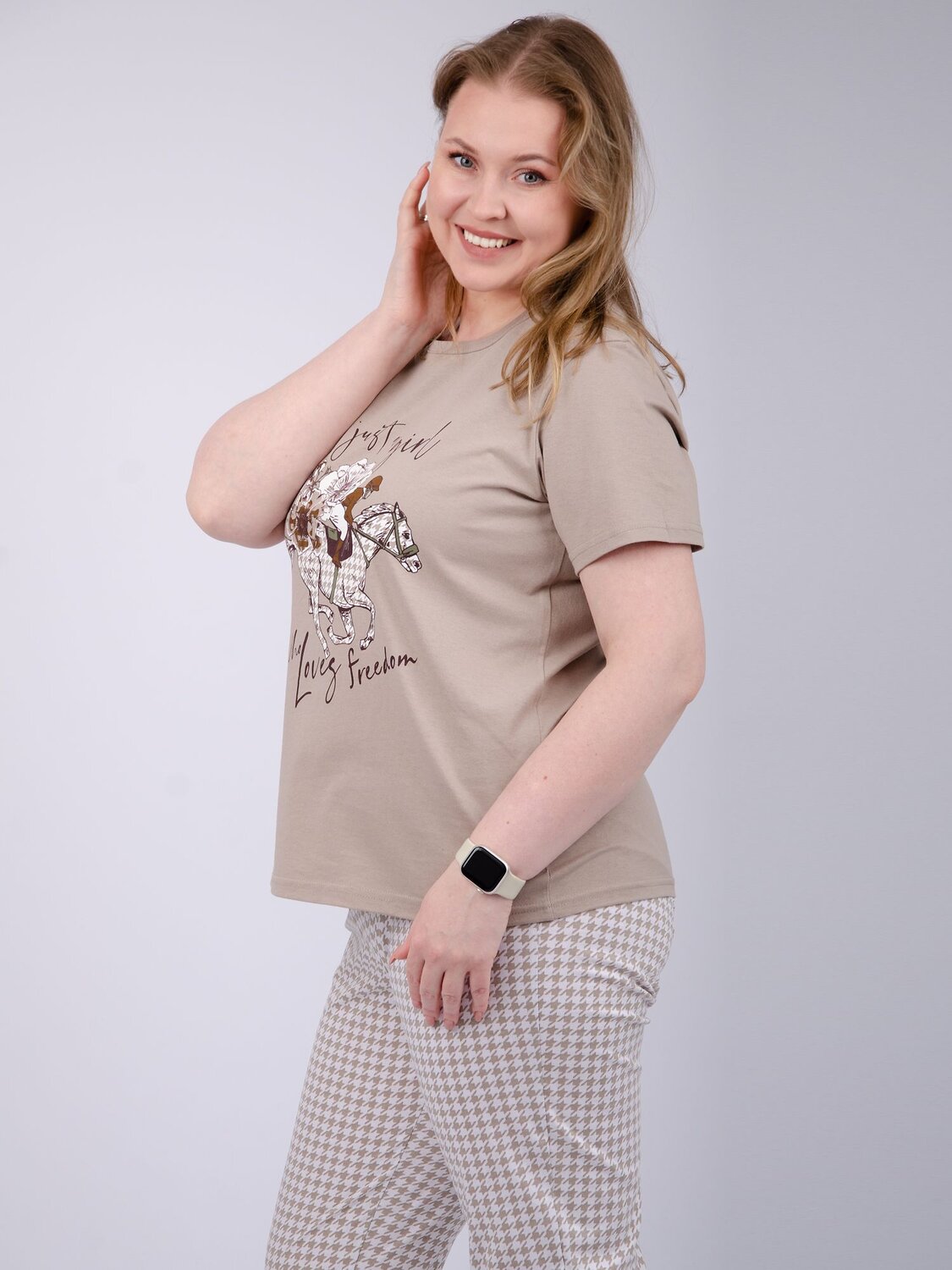 Malina Пижама 569005 3170б белый/бежевый