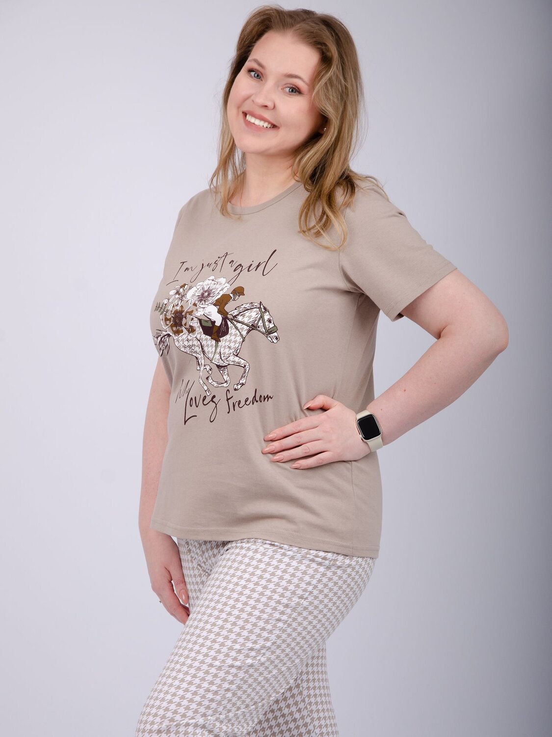 Malina Пижама 569005 3170б белый/бежевый