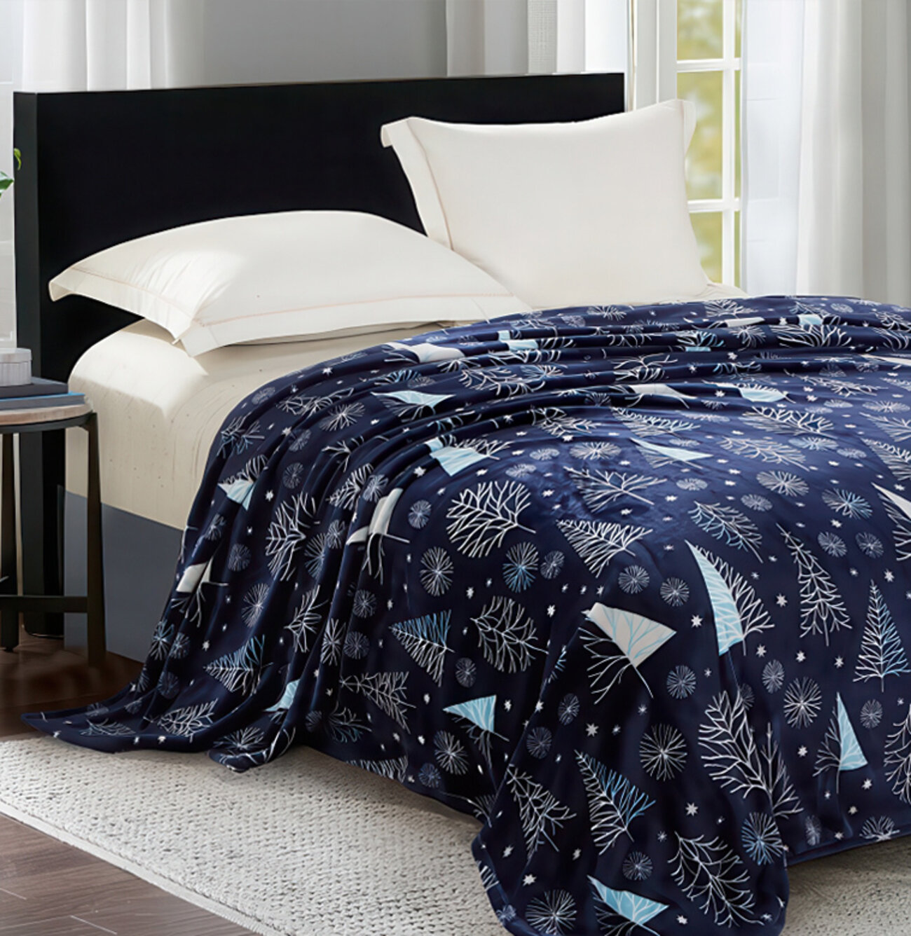 Текс-плюс Плед 569035 00000010341 Снежинка