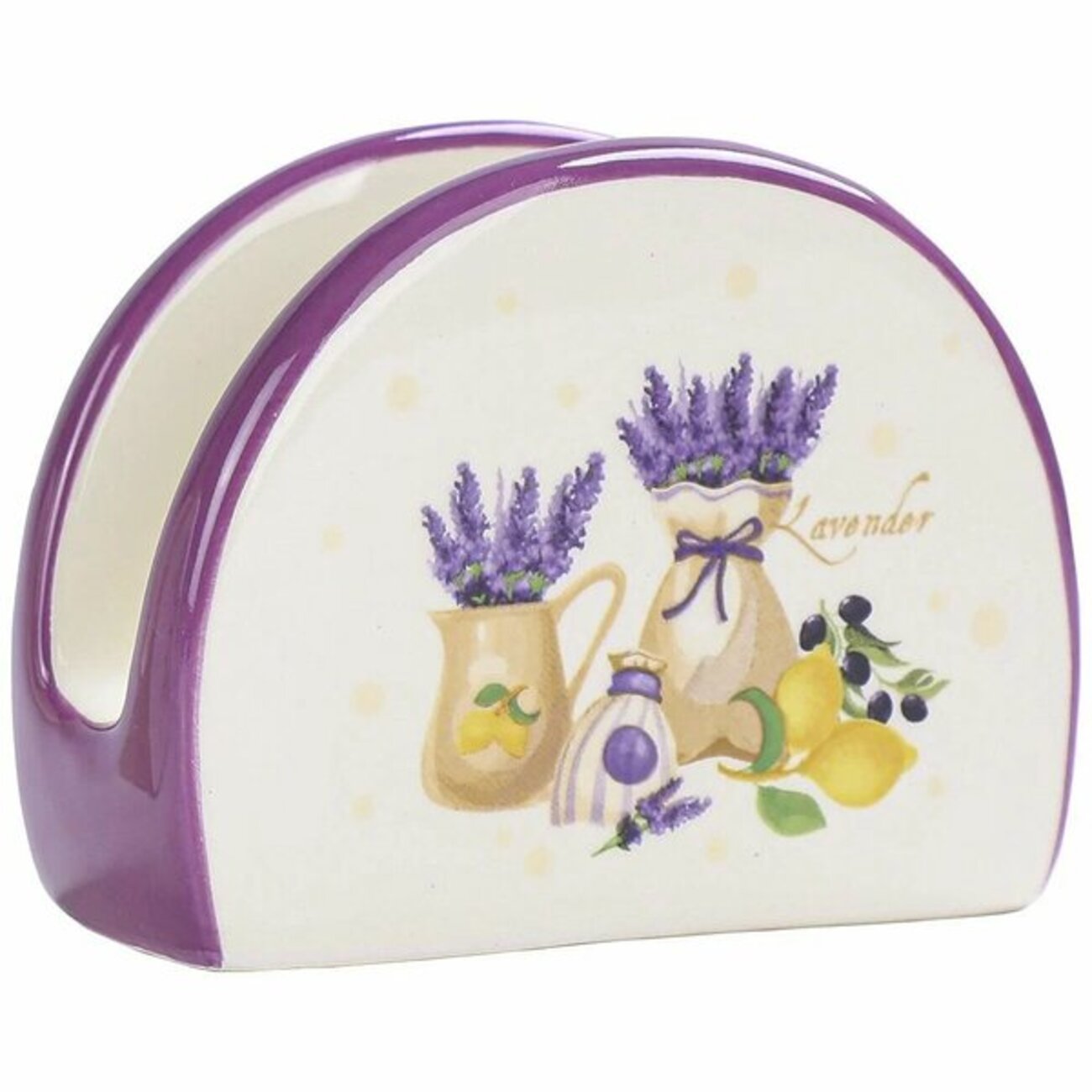 BACKMAN Салфетница 569054 BM-0612-02 Vicky фиолетовый