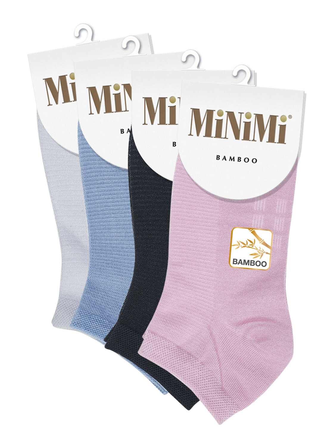 Minimi Носки 569087 MINI BAMBOO 2201 Bianco (Белый)