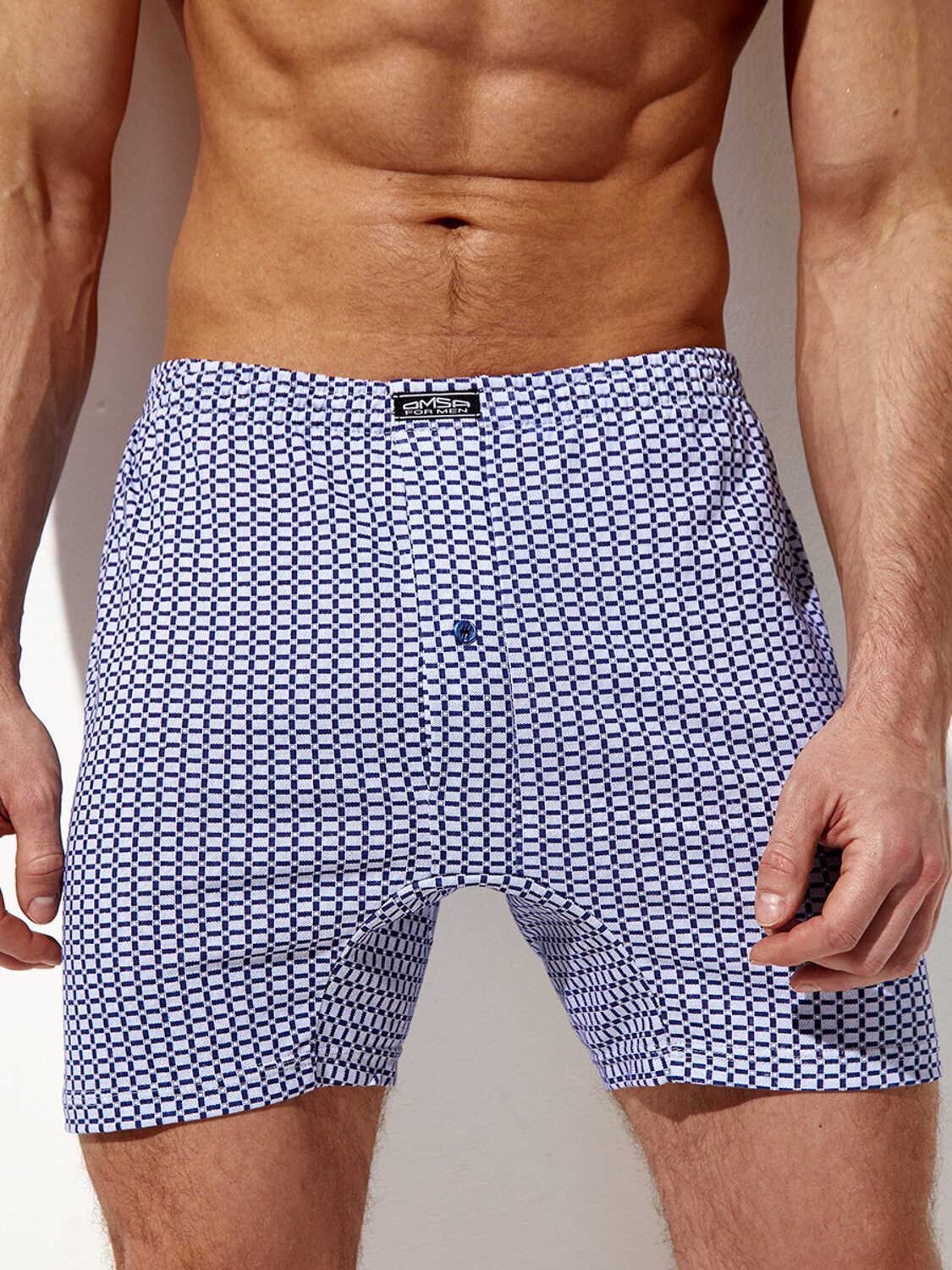 Omsa Трусы 569150 OmJ 4915 Шорты с закрытой резинкой Blu Notte (Синий)