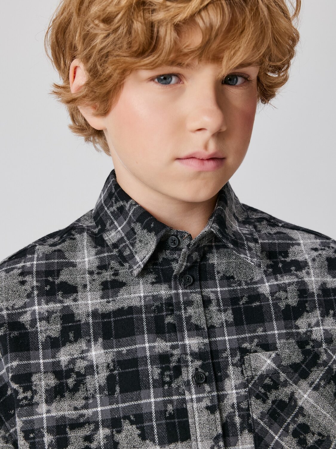 Acoola Сорочка 569261 20110280212 серая клетка