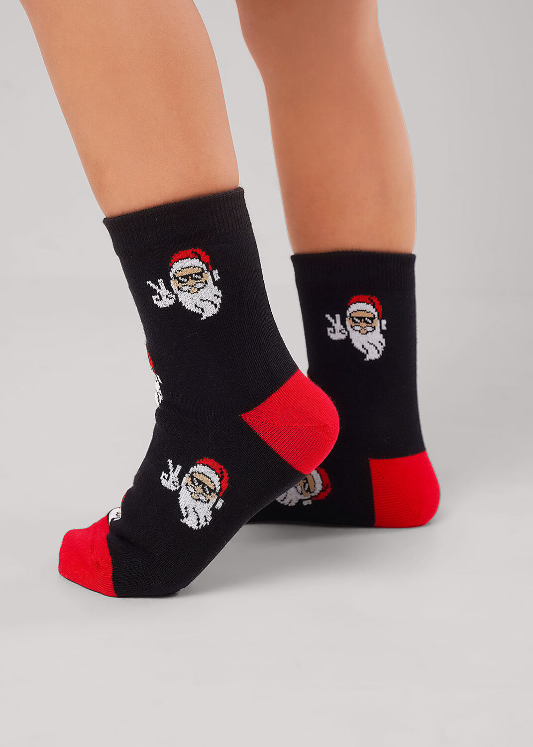 CLEVER Носки 569313 С4562 20-22,22 чёрный