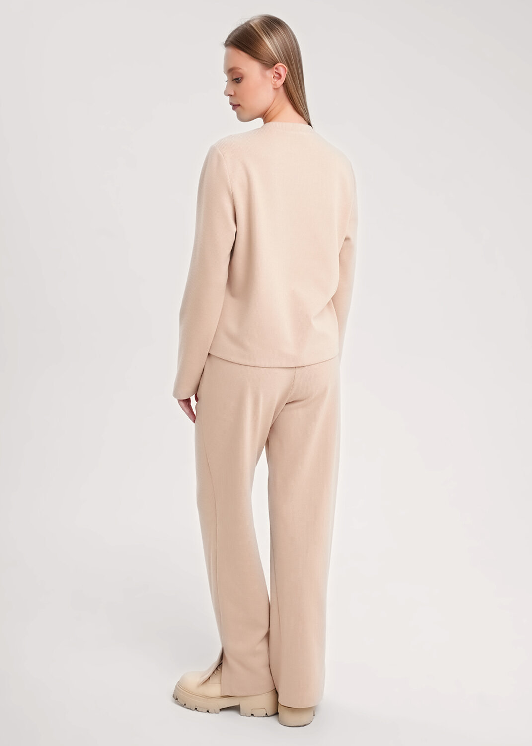 CLEVER Брюки 569326 157029/190ввэ т.бежевый/св.бежевый