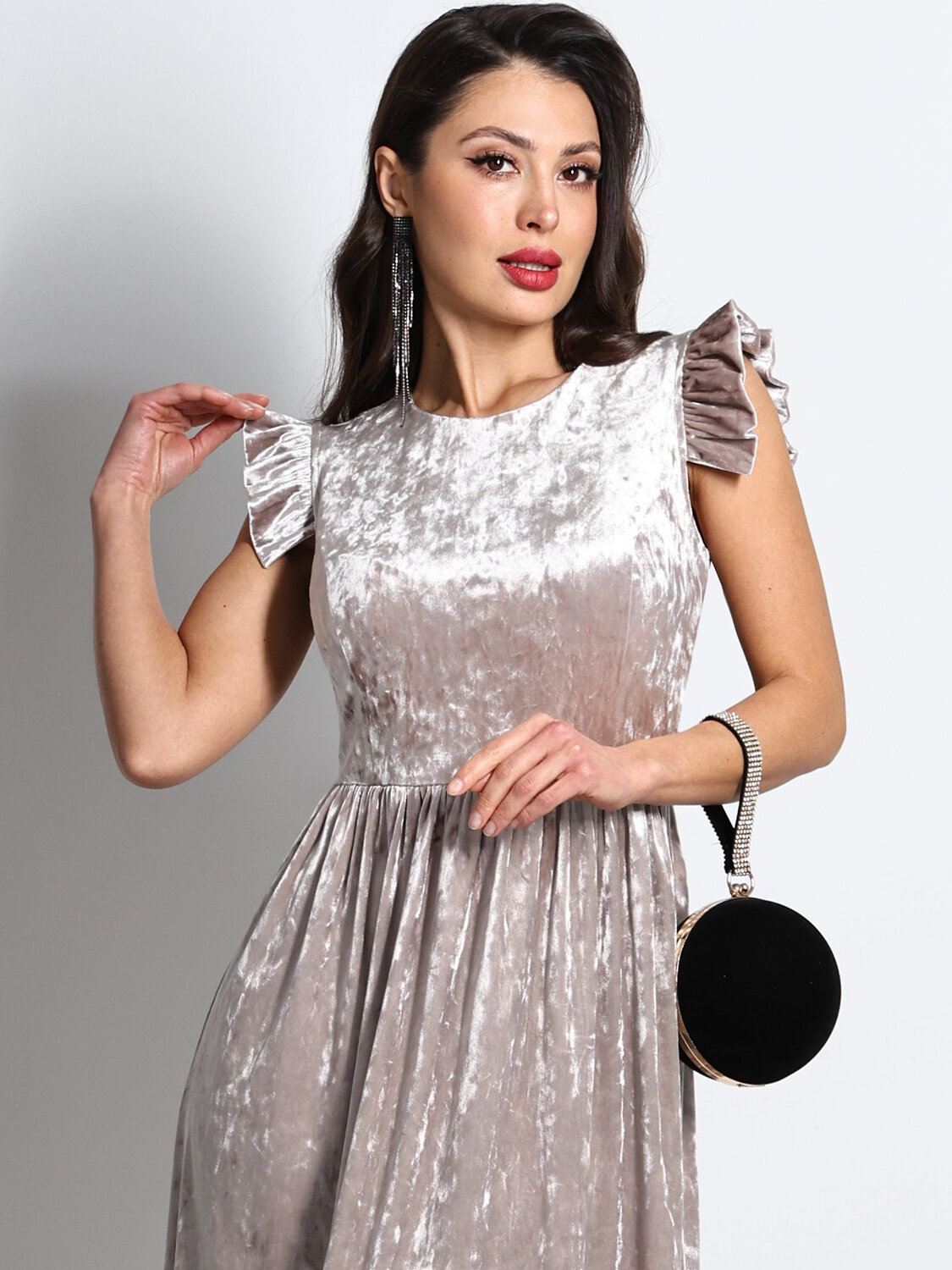 DStrend Платье 569429 ЮС-1052 Бежевый