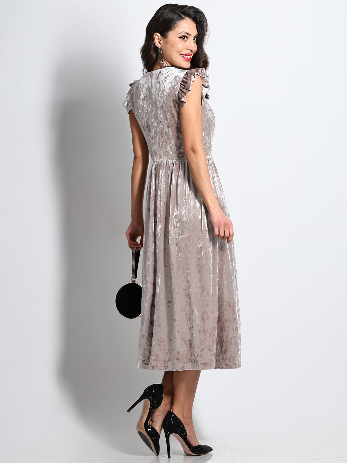 DStrend Платье 569429 ЮС-1052 Бежевый