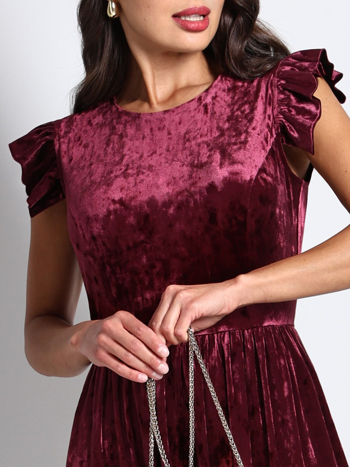 DStrend Платье 569430 ЮС-1054 Вишнёвый