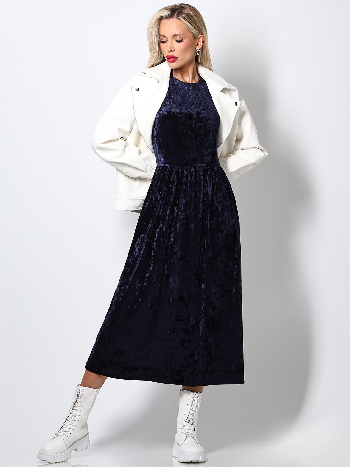 DStrend Платье 569431 ЮС-1053 Синий