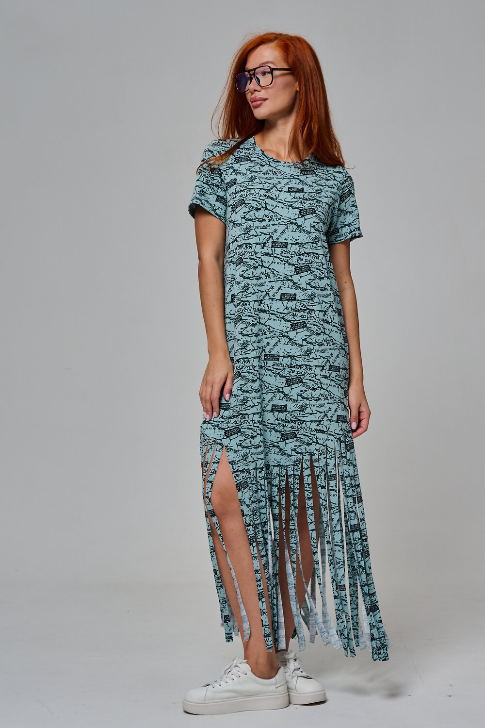 Натали Платье 569433 7480 буквы на ментоле