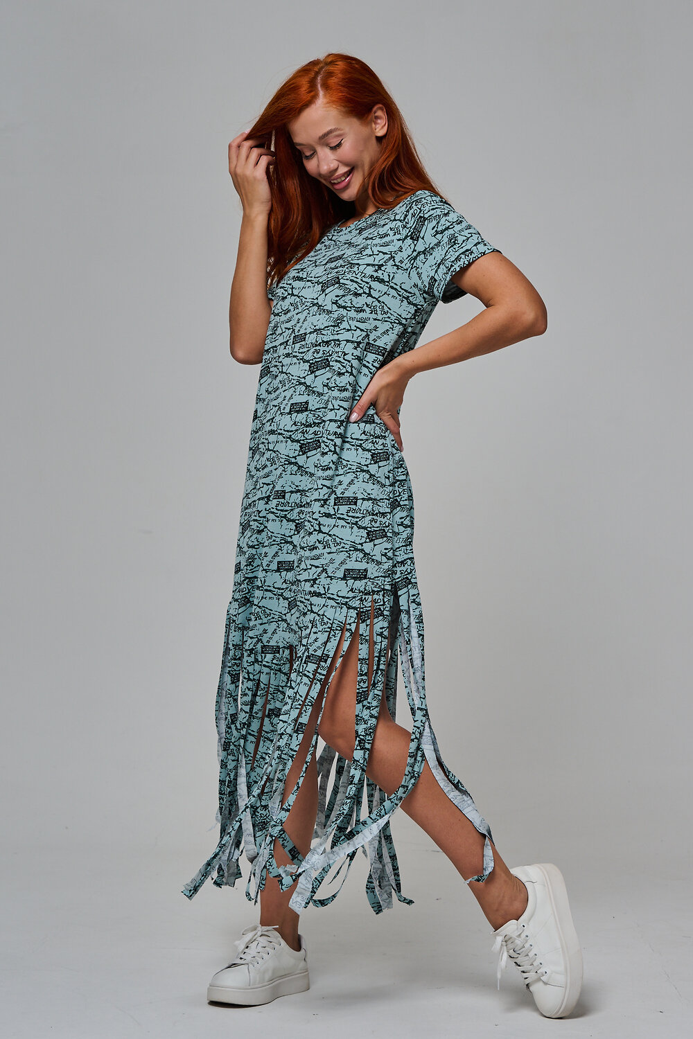 Натали Платье 569433 7480 буквы на ментоле