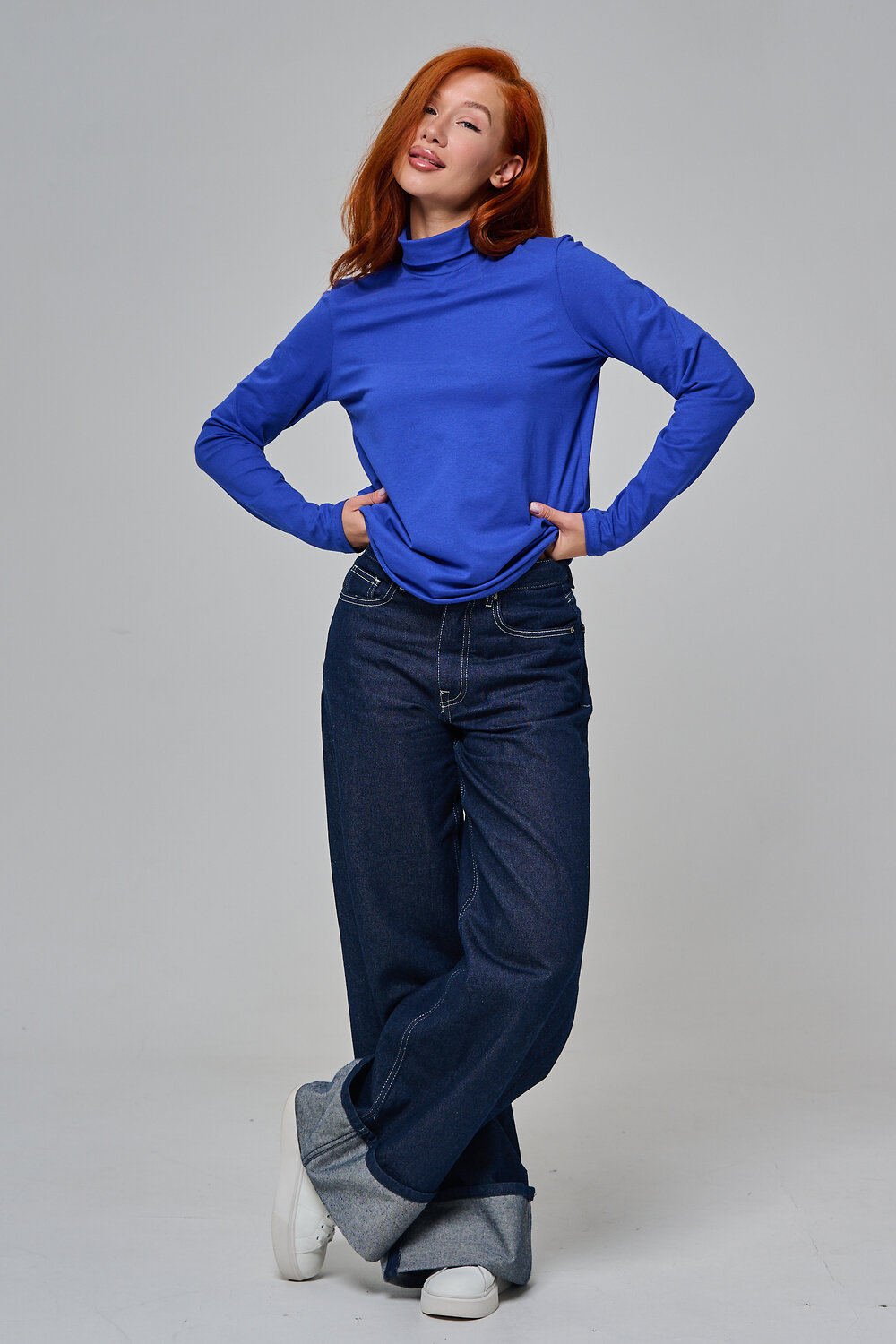 Натали Водолазка 569435 14439 василек