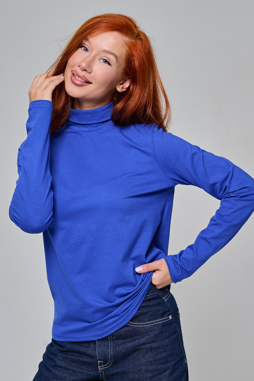 Натали Водолазка 569435 14439 василек