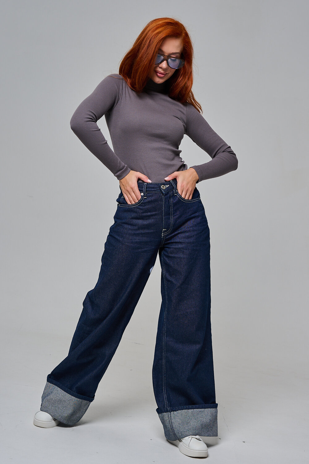 Натали Водолазка 569438 14439 темно-серый