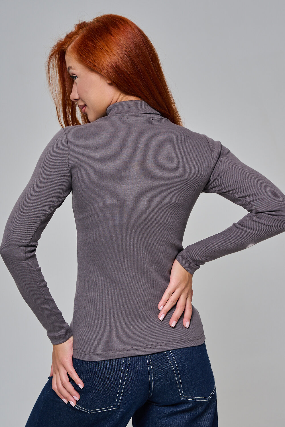 Натали Водолазка 569438 14439 темно-серый