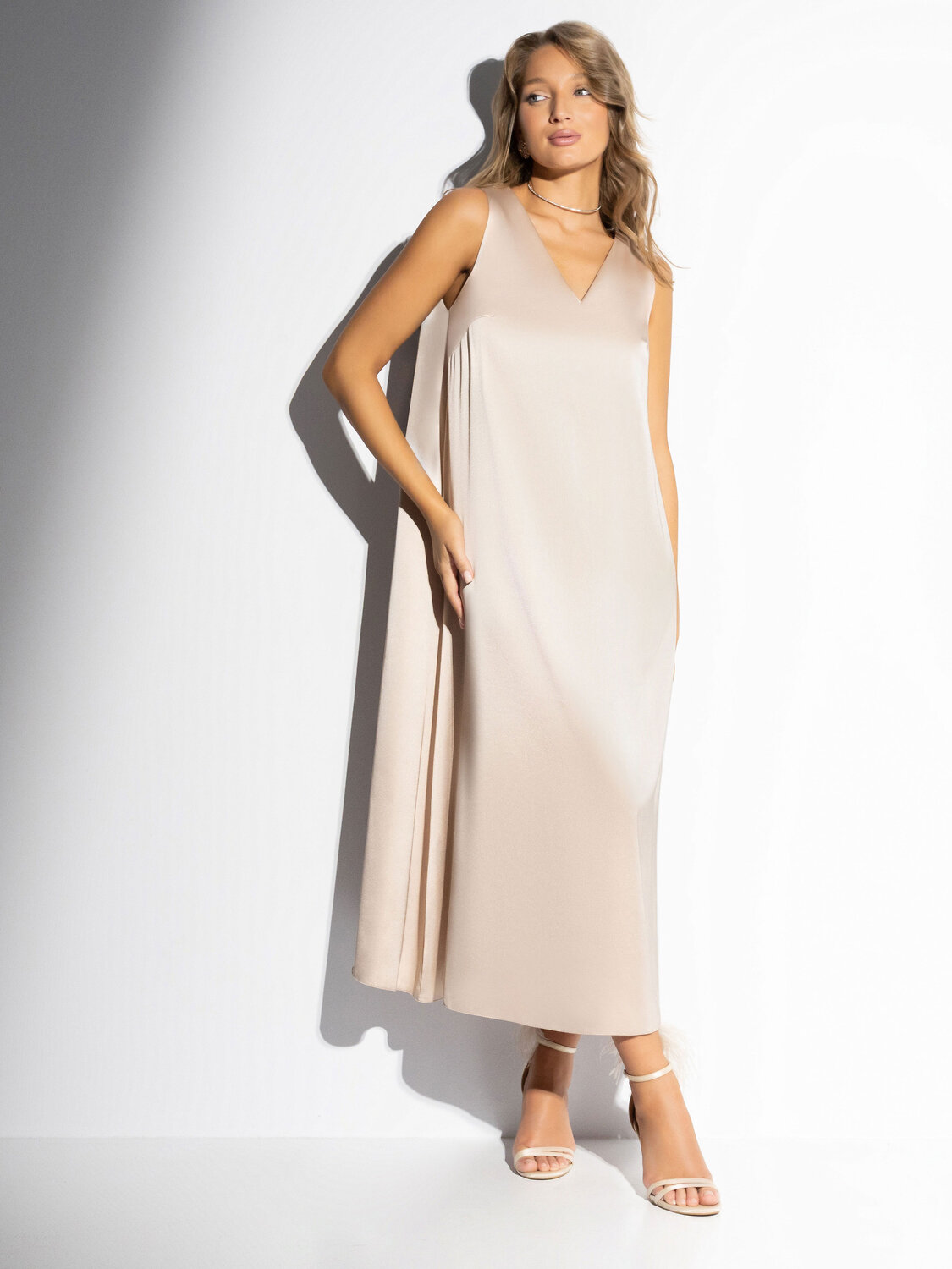 CHARUTTI Платье 569448 12359 Бежевый