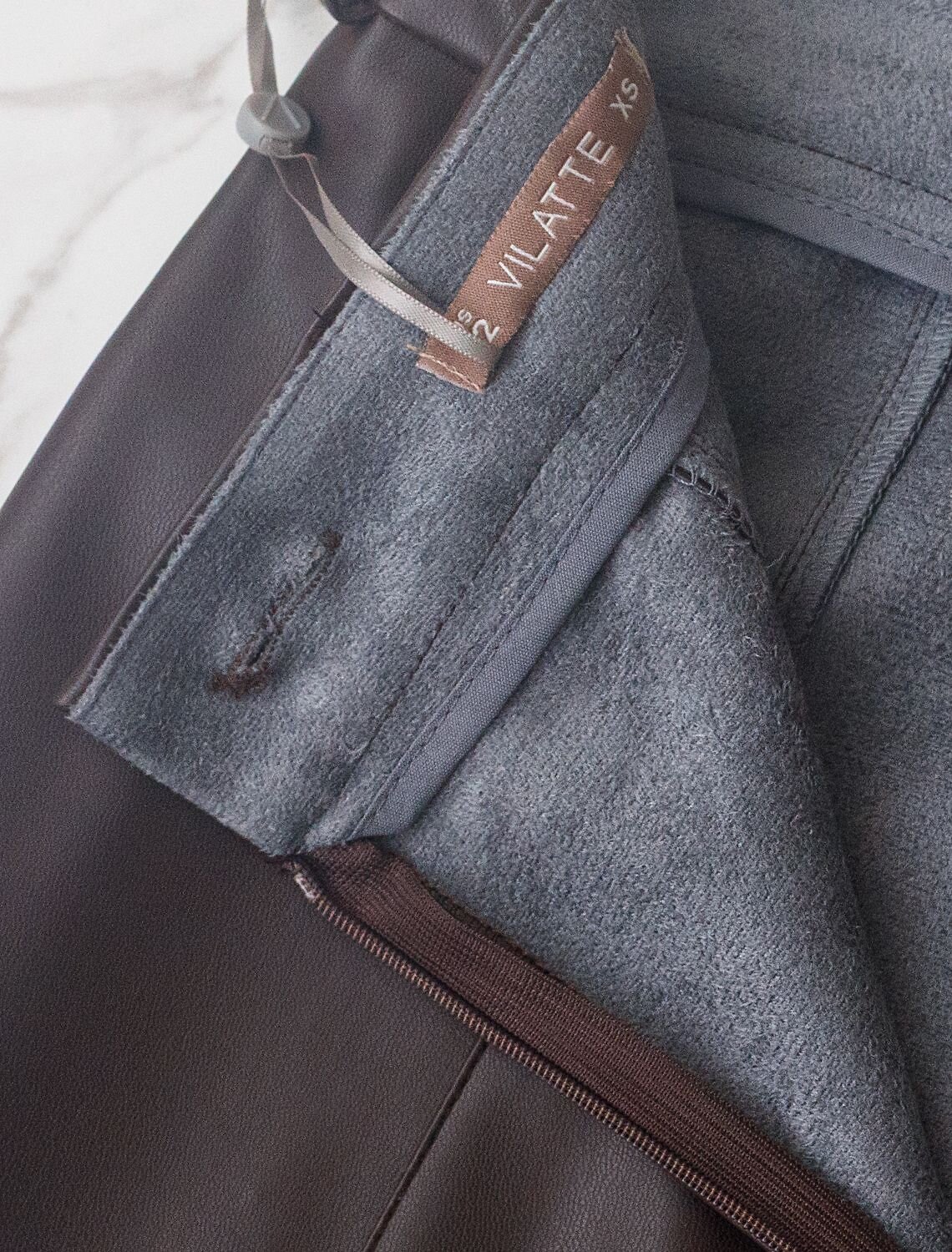 VILATTE Юбка 569455 D26.183 коричневый