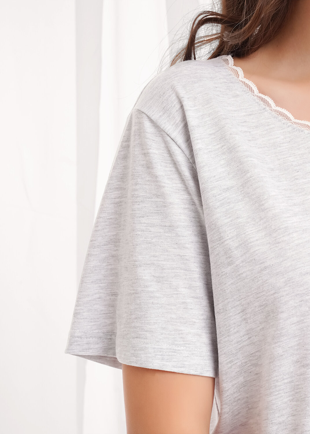 CLEVER Набор 569456 LP26-1210/4 меланж св.серый/меланж т.серый