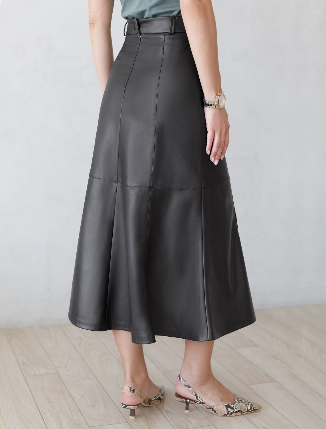 VILATTE Юбка 569457 D26.183 черный