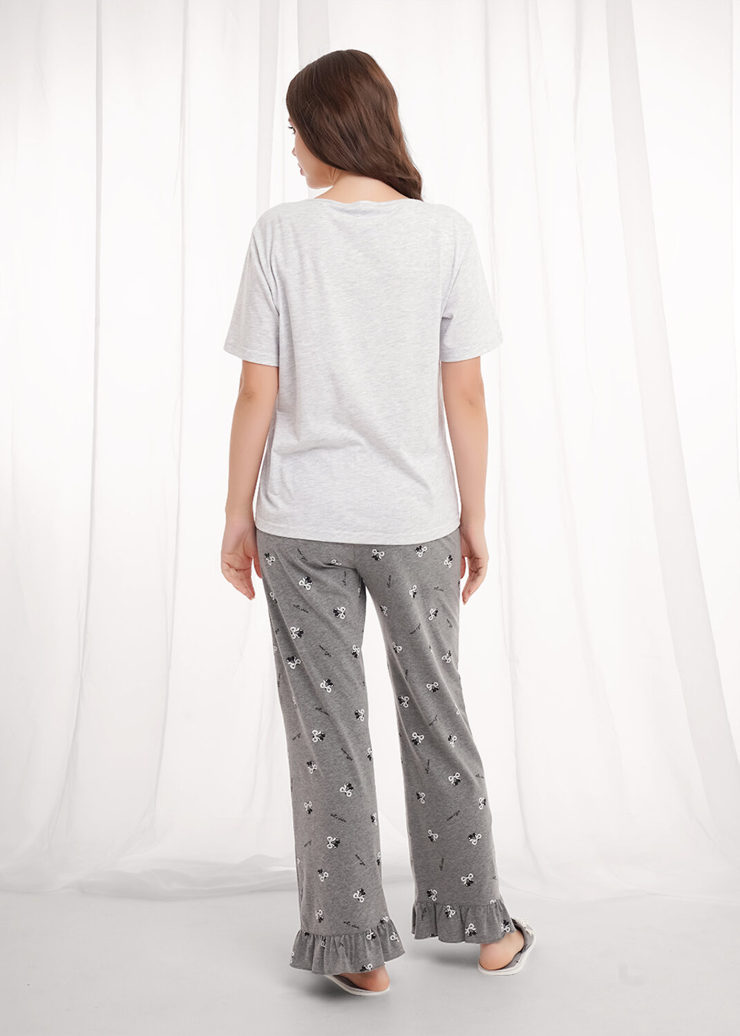 CLEVER Набор 569456 LP26-1210/4 меланж св.серый/меланж т.серый