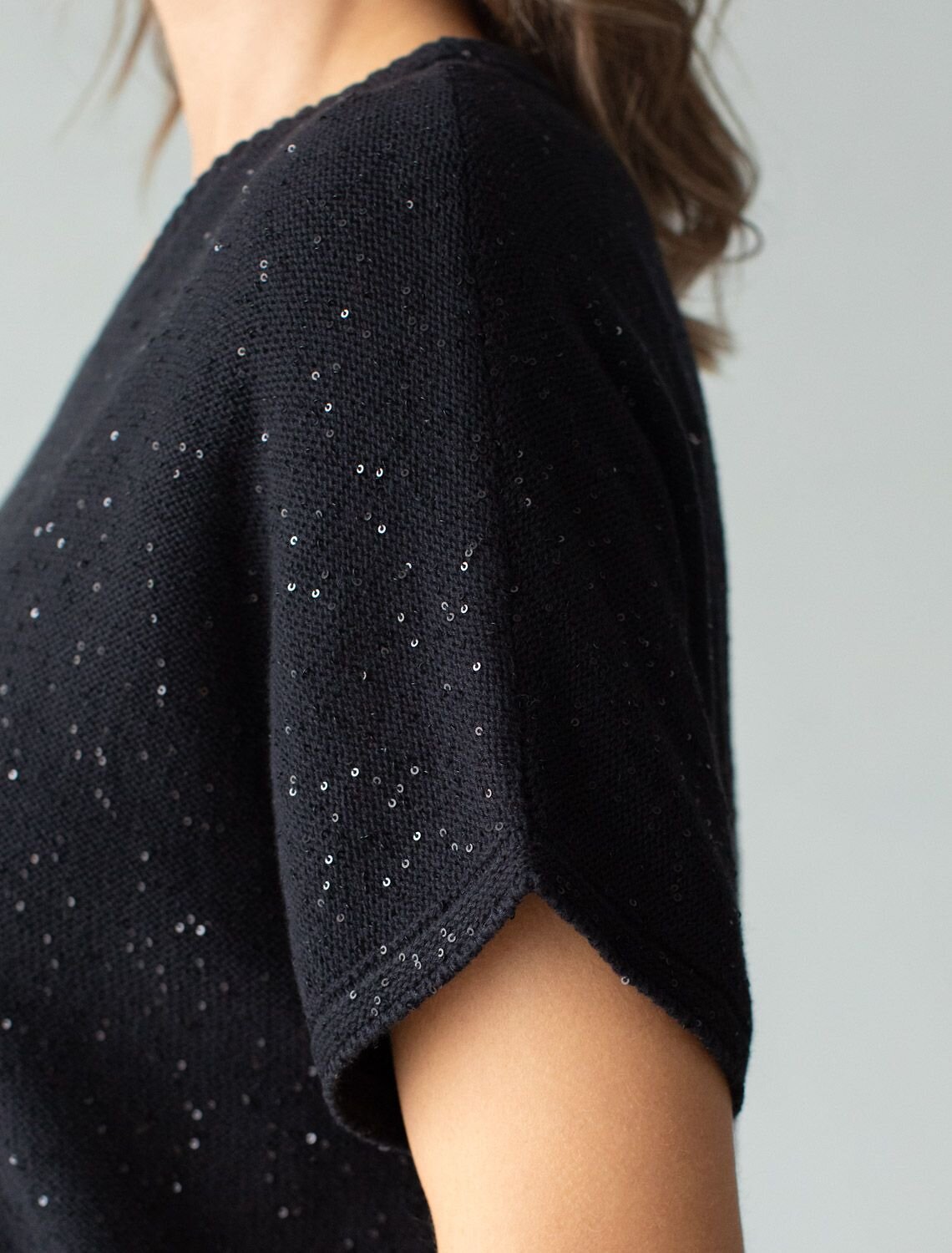 VILATTE Джемпер 569468 D39.367 черный