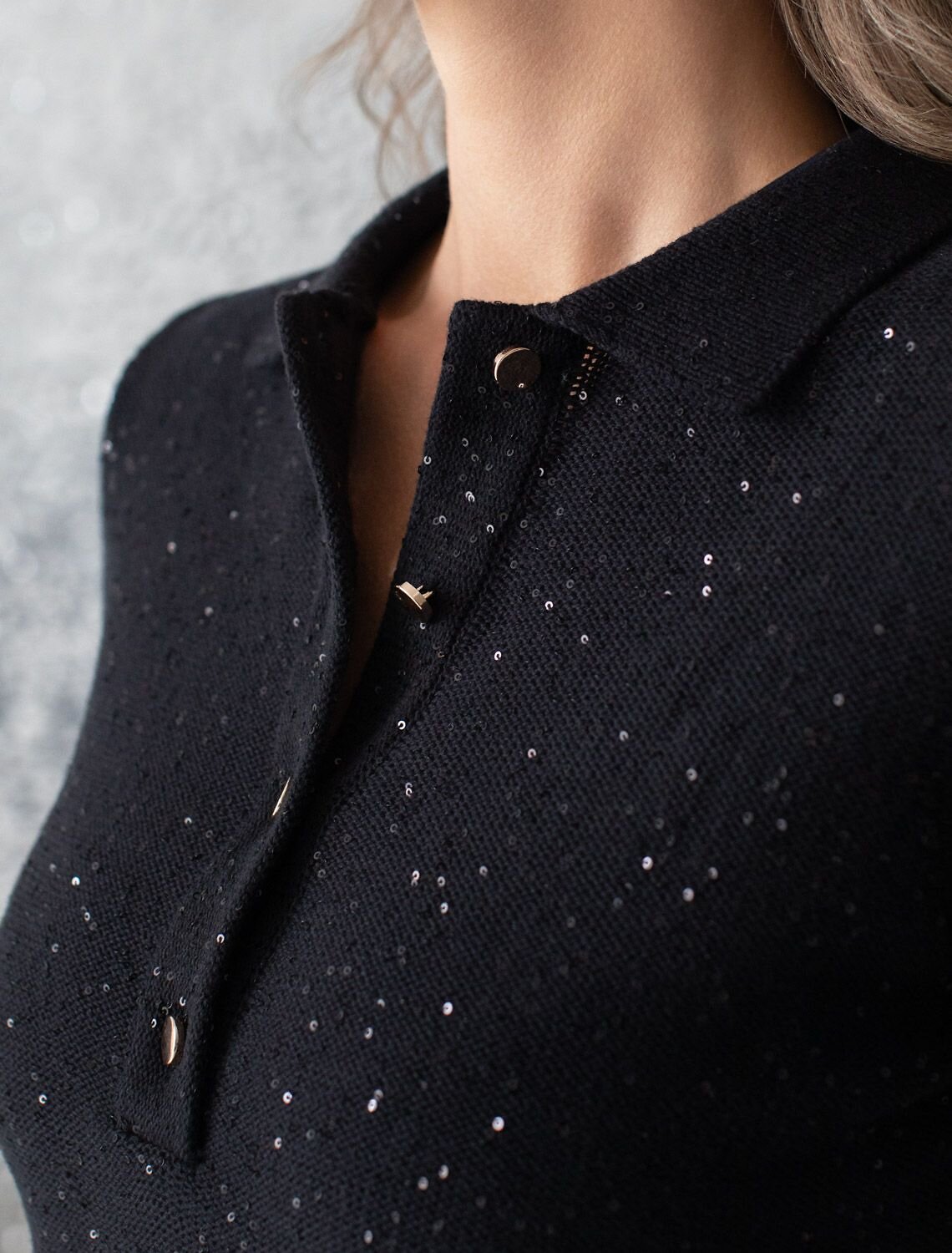 VILATTE Джемпер 569472 D39.365 черный