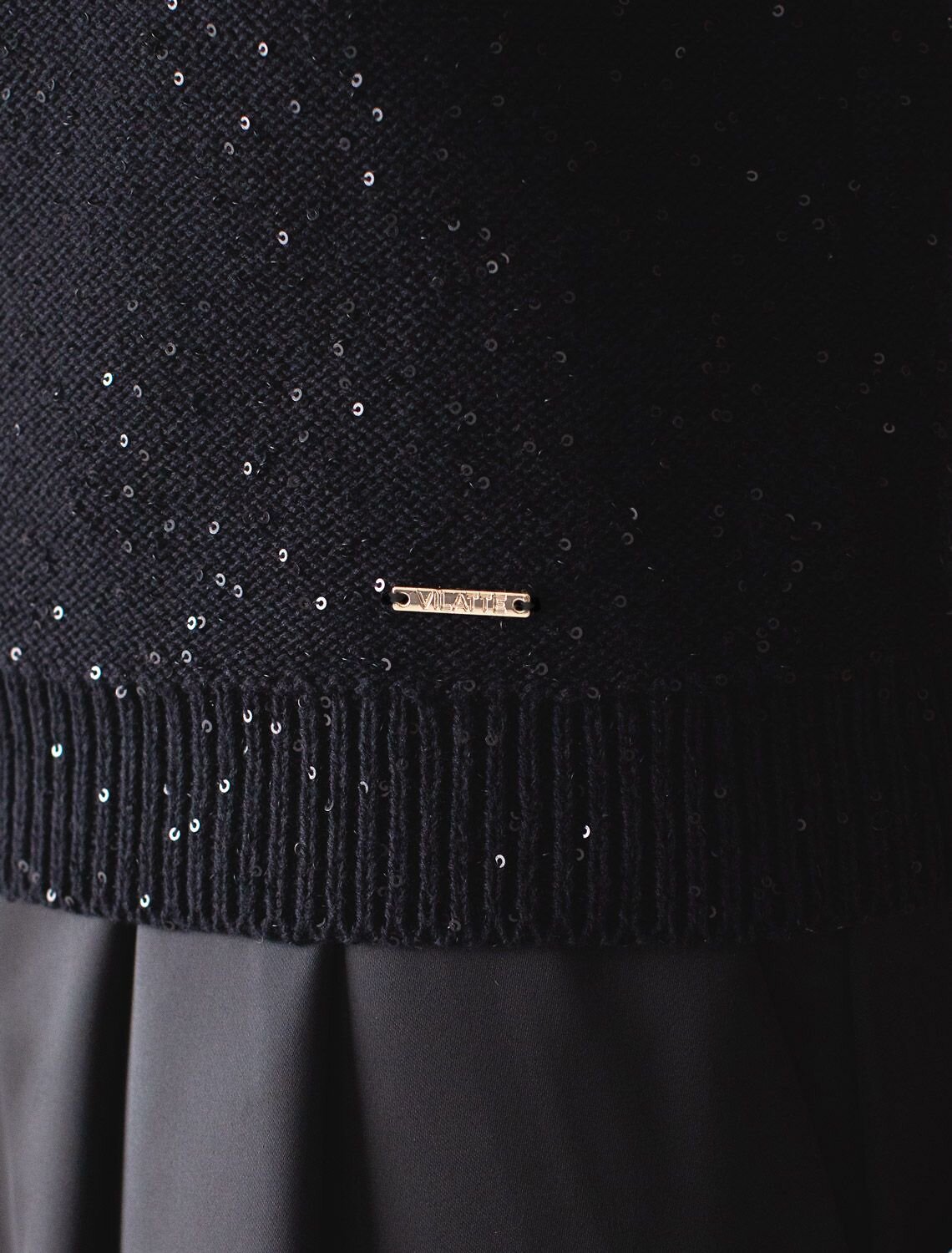 VILATTE Джемпер 569472 D39.365 черный