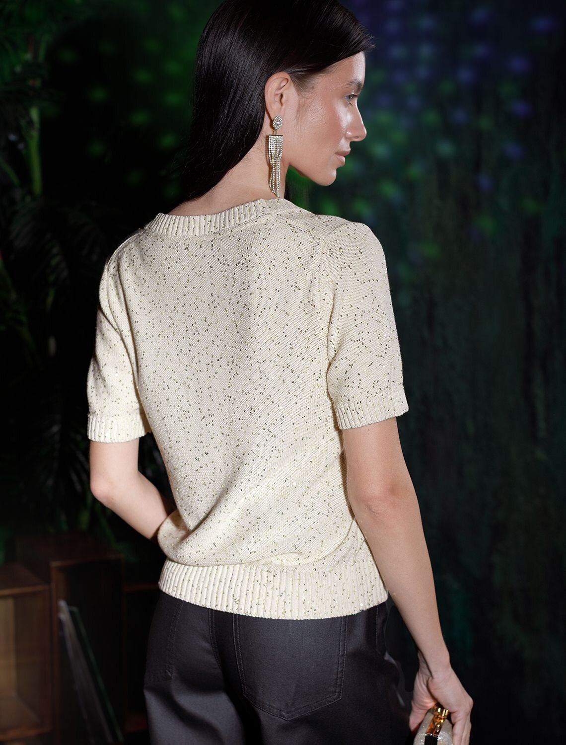 VILATTE Джемпер 569473 D39.371 бежевый