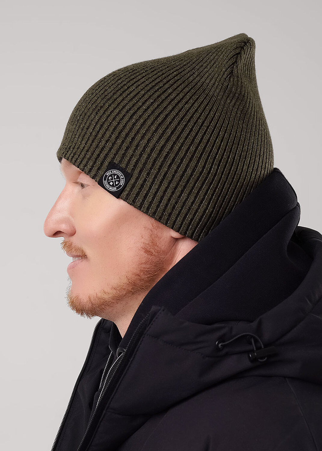 CLEVER Шапка 569487 444210вн зелёный/чёрный