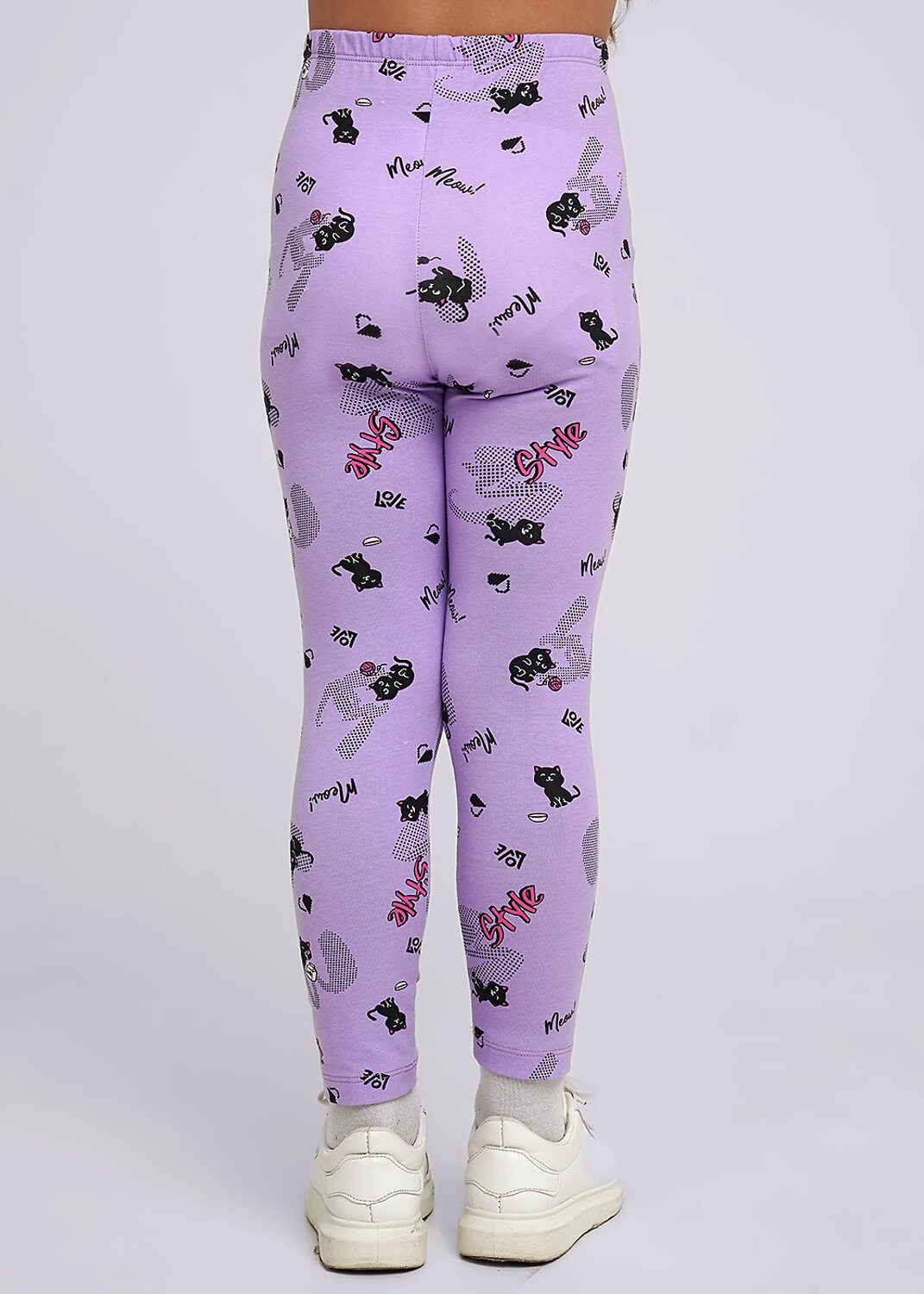 CLEVER Лосины 569523 903633гн. св.фиолетовый/чёрный